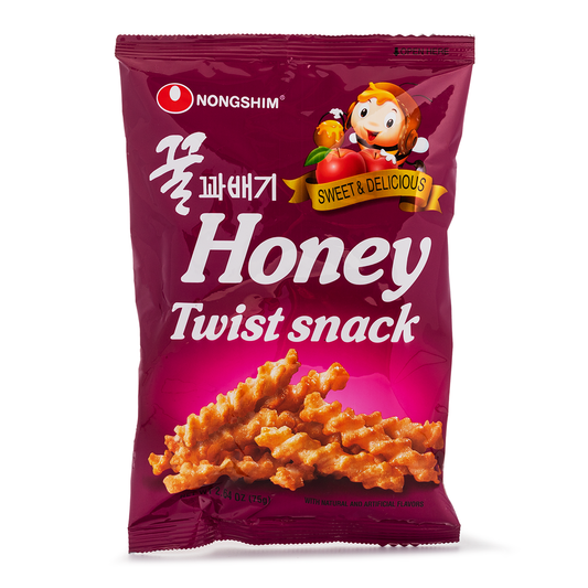 [Nongshim] Honey Twist Snack 75g