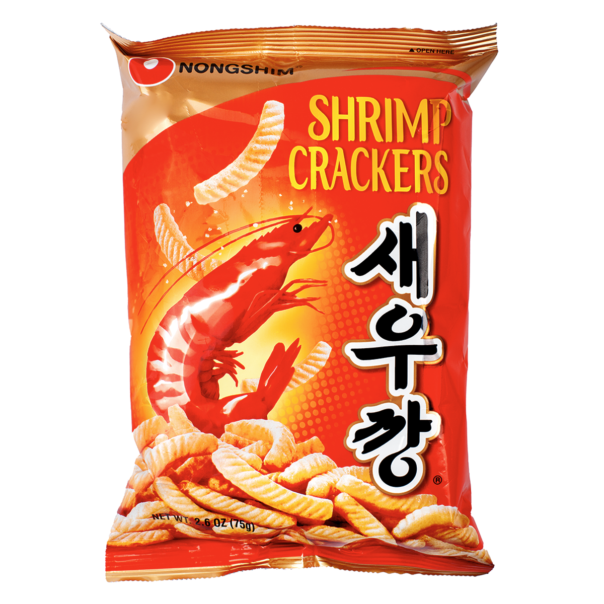 [Nongshim] Korean Shrimp Crackers 75g