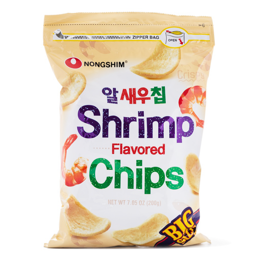 NONGSHIM Shrimp Flavored Chips Big Size 7.05oz (200g)