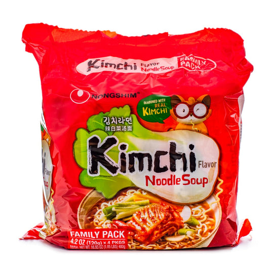 [Nongshin] Kimchi Ramyun 120g x 4ct - 1 Unit
