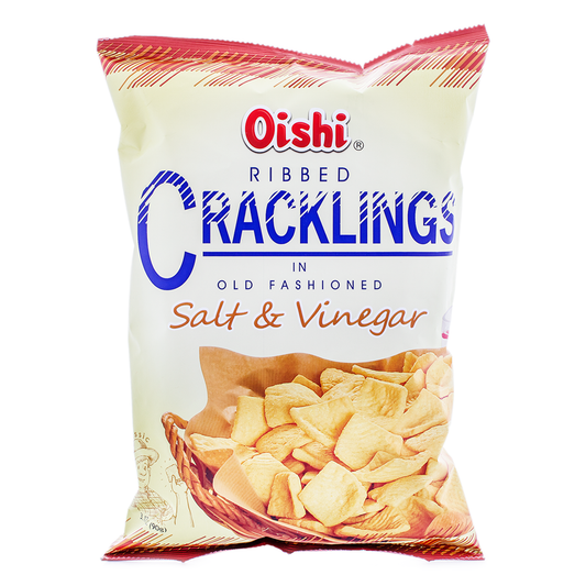 OISHI CRACKLINGS - SALT & VINEGAR