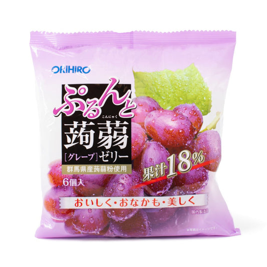 ORIHIRO Kommyaku Jelly grape 120g