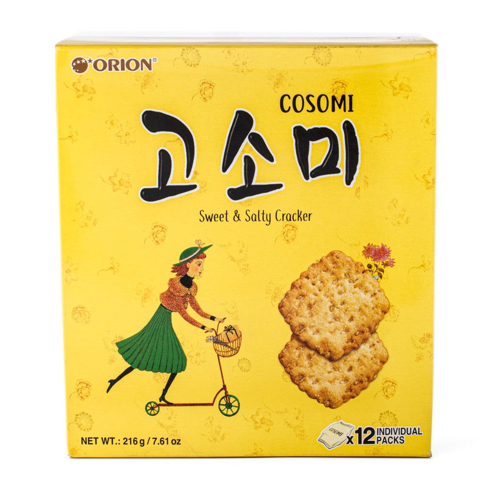 ORION Gosomi Cookies Sesame Flavor 216g