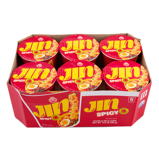 [Ottogi] Jin Ramen (Spicy) 65g x 6ct