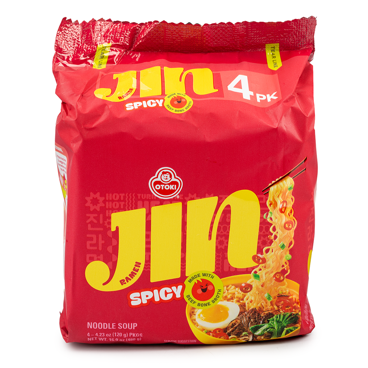 [OTTOGI] JIN RAMEN SPICY - 1 Unit