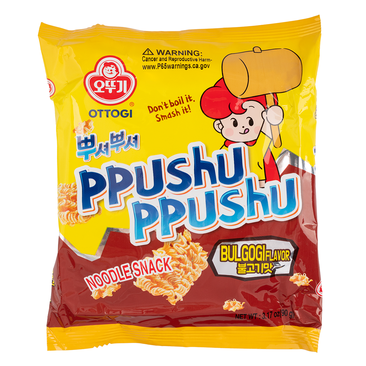 [OTTOGI] PPUSHU PPUSHU BEEF FLAVOR 90g