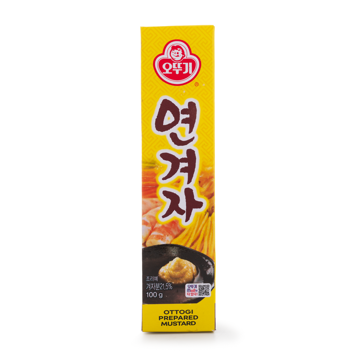 OTTOGI Prepared Mustard 3.52oz (100g)