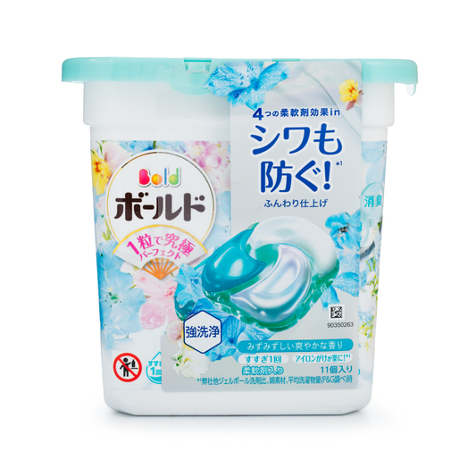 P&G Bold Gelball 4D Healing Premium Blossom Scent Trial Body 11pcs