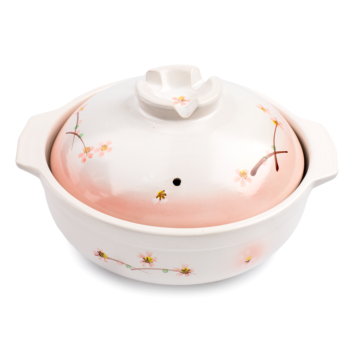 PEARL DONABE CLAY POT SAKURA BIYORI SIZE 8