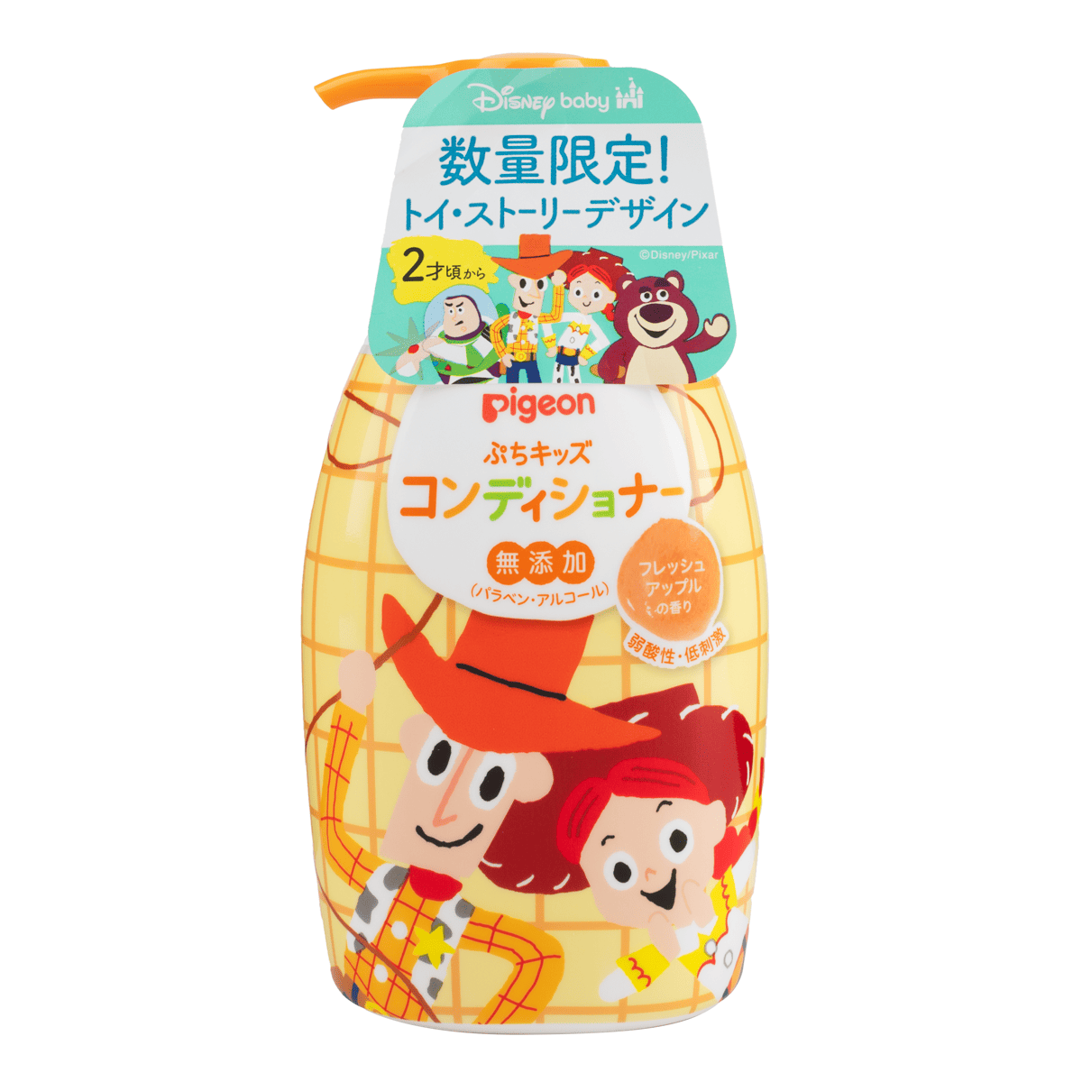 Pigeon Puchi Kids Foam Conditioner Tangle-Free  Fresh Apple Scent