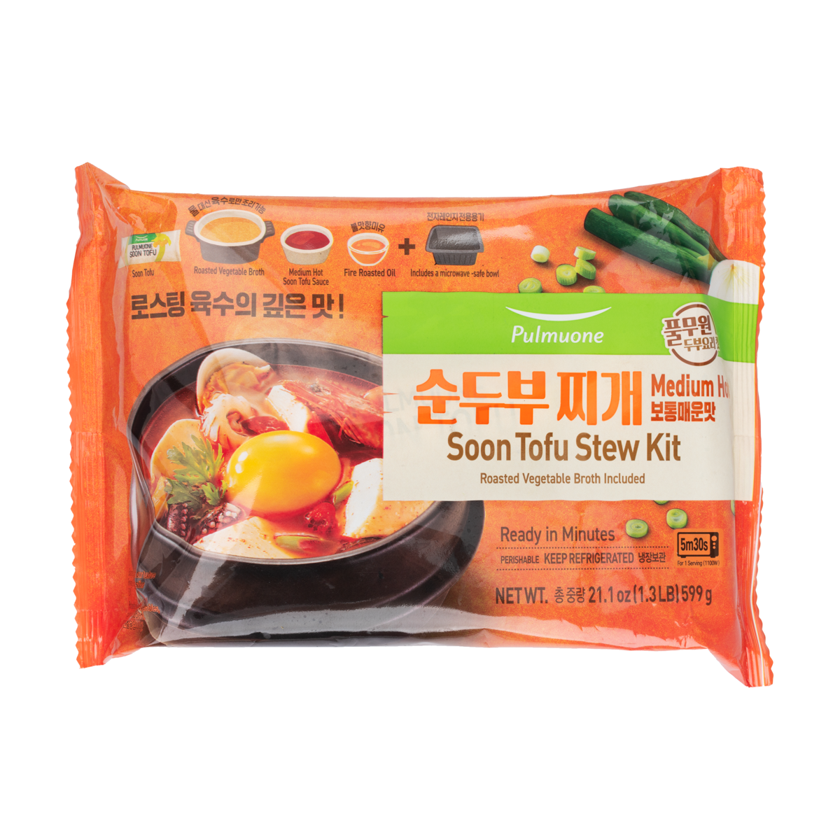 Pulmuone Soon Tofu Stew Kit - Medium