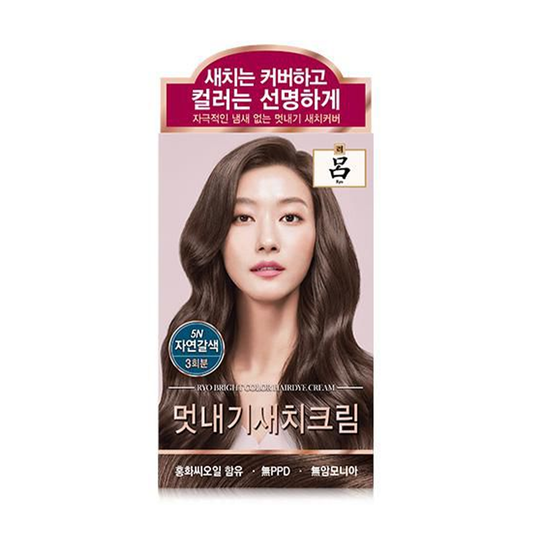 Ryo Bright Color Cream #5N Natural Brown