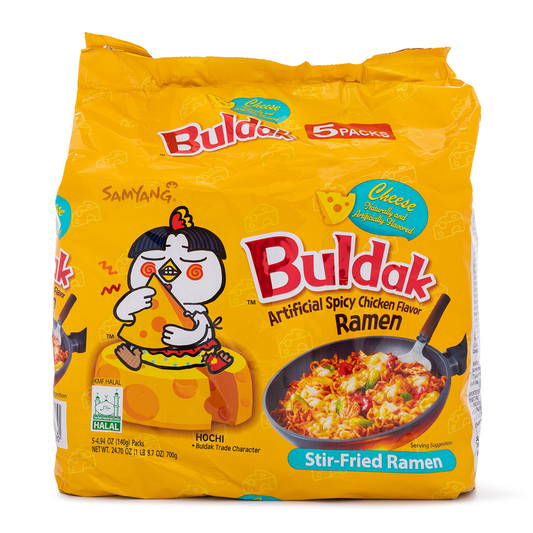 Samyang Buldak Ramen, Cheese Hot Chicken Flavor
