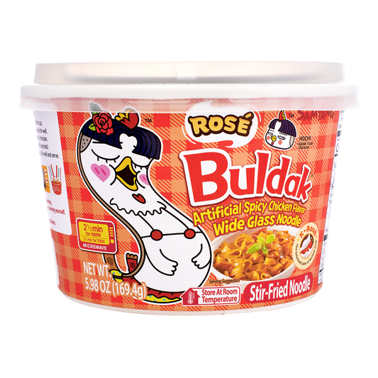 SAMYANG Rose Buldak Glass Noodle
