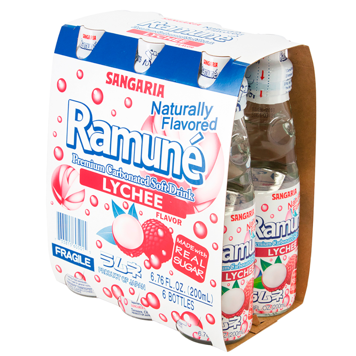 Sangaria Ramune Lychee 6P EDLP