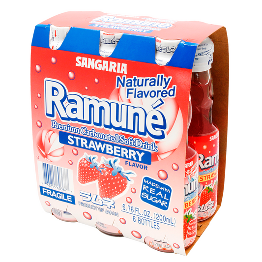 Sangaria Ramune Strawberry 6P EDLP