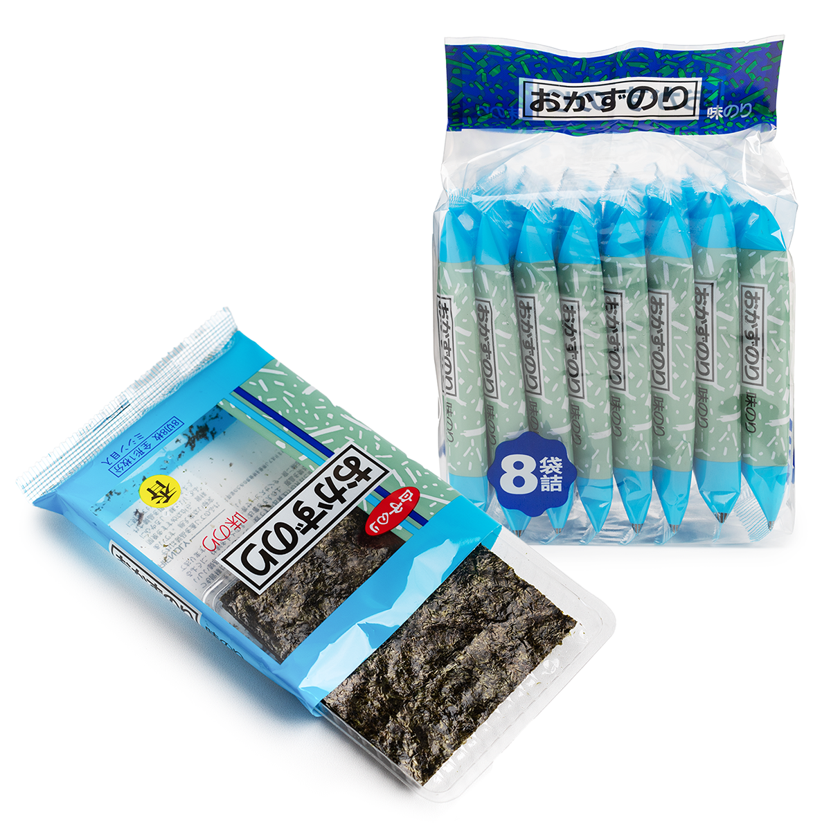 Shirako Okazu nori Ajinori Seaweed 8P