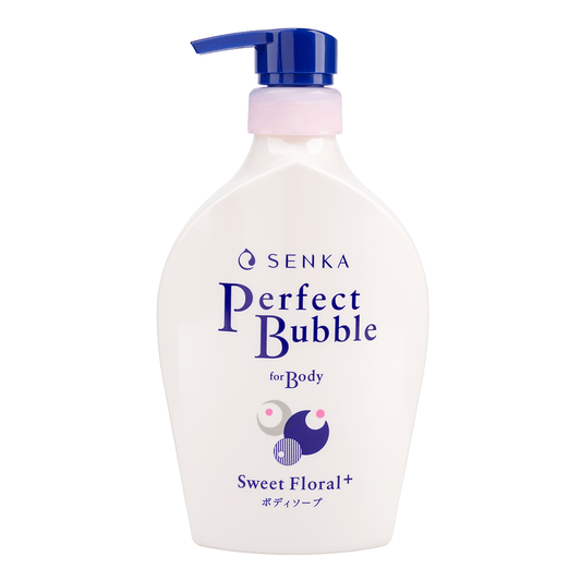 Shiseido Senka Perfect Whip Body Soap, Sweet Floral 500 ml