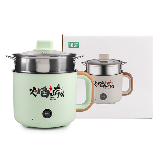 Steam and Cooking Pot with Steamer