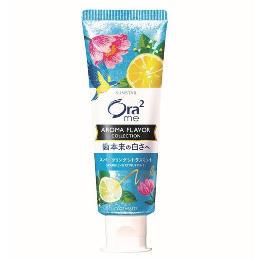 Sunstar Ora2me Aroma Flavor Collection Paste Sparkling Citrus Mint Toothpaste