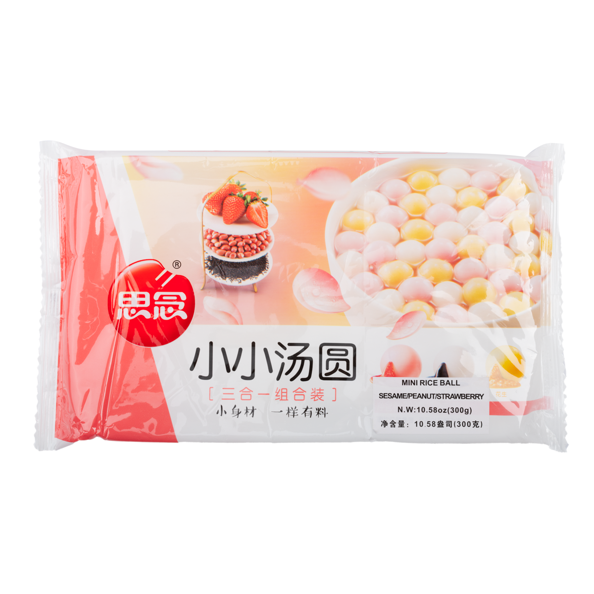 Synear Assorted Mini Rice Balls, Frozen 300.00 g