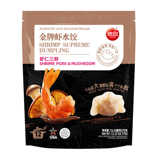 Synear Pork, Shrimp, and Mushroom Dumplings, Frozen 12.69 oz
