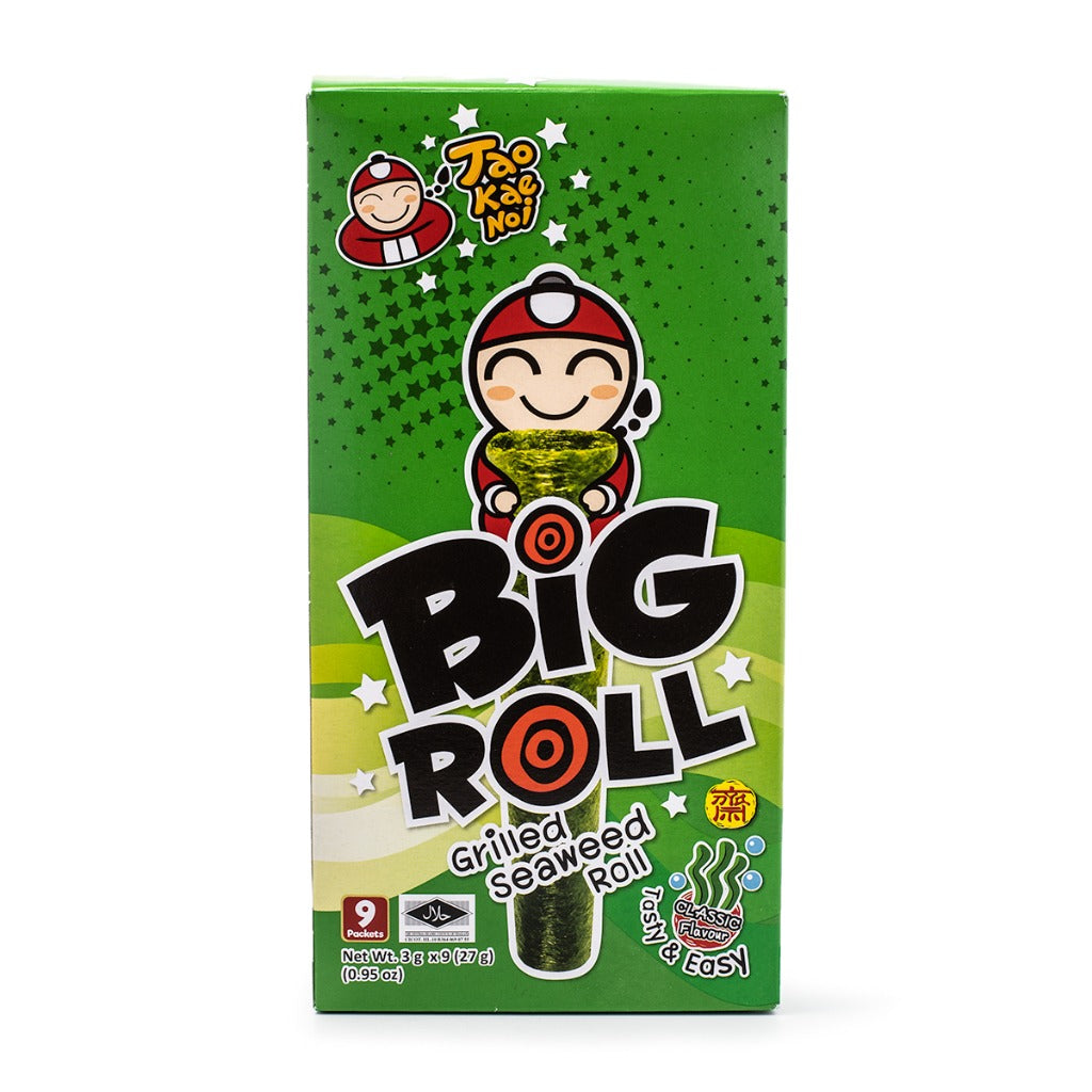 [Taokenoi] Grilled Seaweed Big Roll 27g