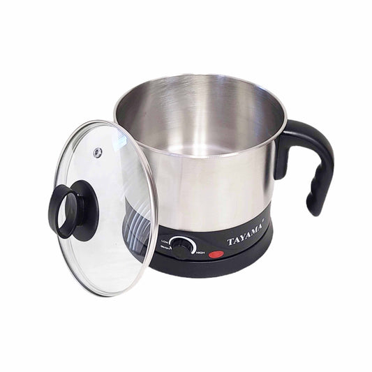 Tayama® 1.0L Stainless Steel Noodle Cooker &amp; Water Boiler with Detachable Base