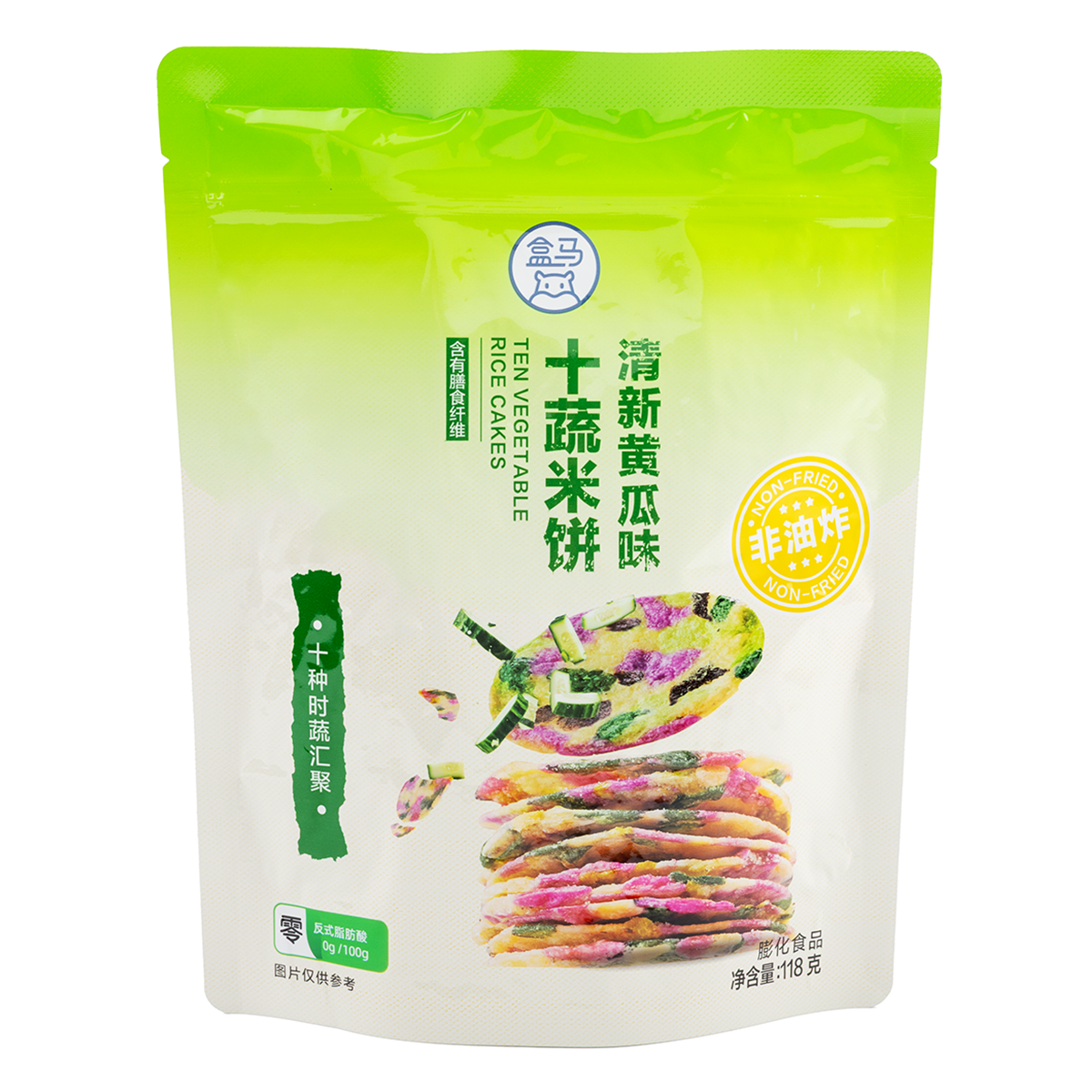 Ten-Vegetable Crisp- Refreshing Cucumber Flavor 118g