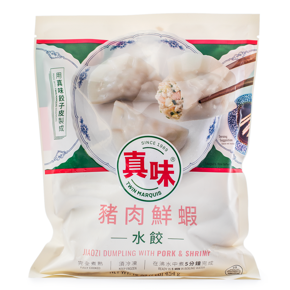 TM Jiaozi Dumpling With Pork & Shrimp