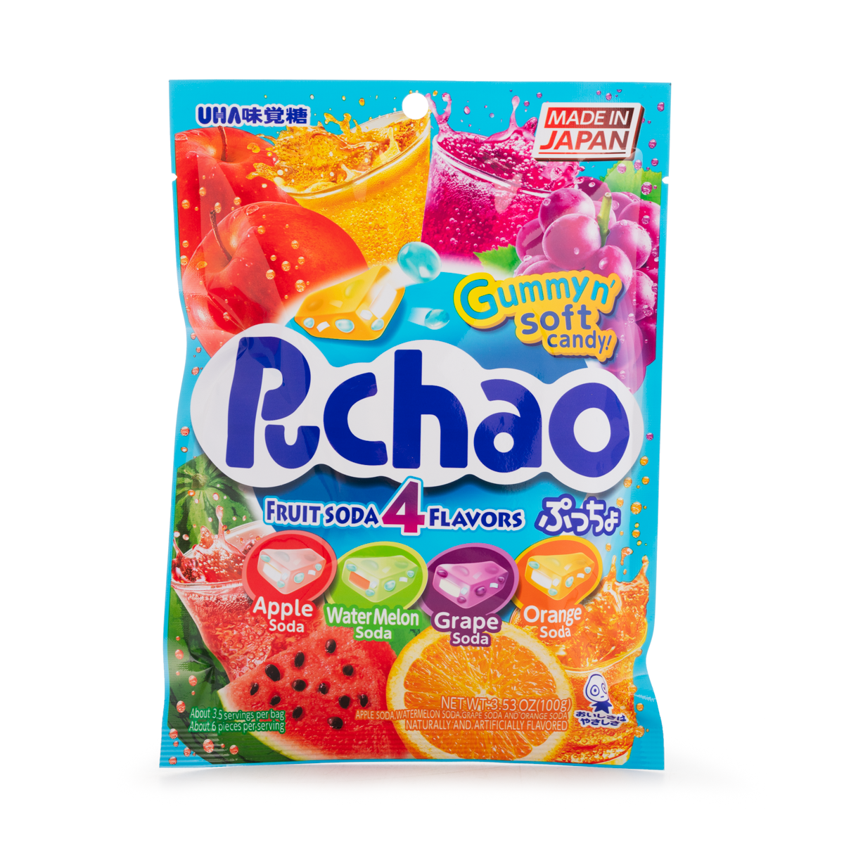 UHA Puchao Fruit Soda