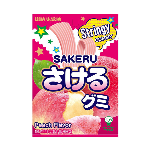 UHA Sakeru Gummy Peach