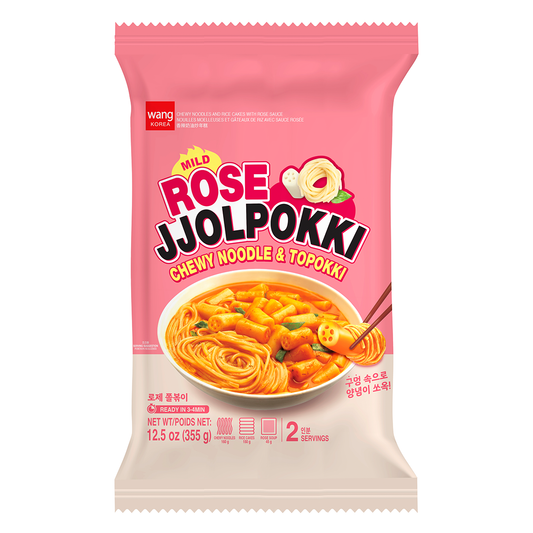WANG Rose Jjolpokki (Chewy Noodle & Rice Cake)