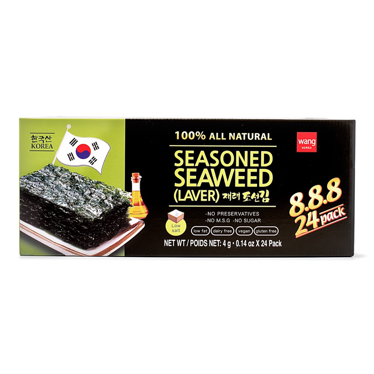 [WANG] Traditional Seaweed 24packs
