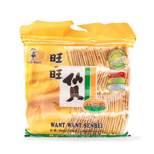[Want Want] Senbei Rice Crackers 520g