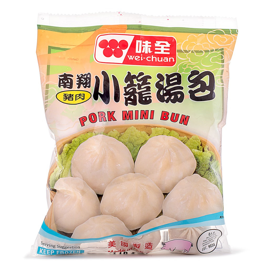 Wei-Chuan Pork Mini Buns, Frozen 20.00 oz