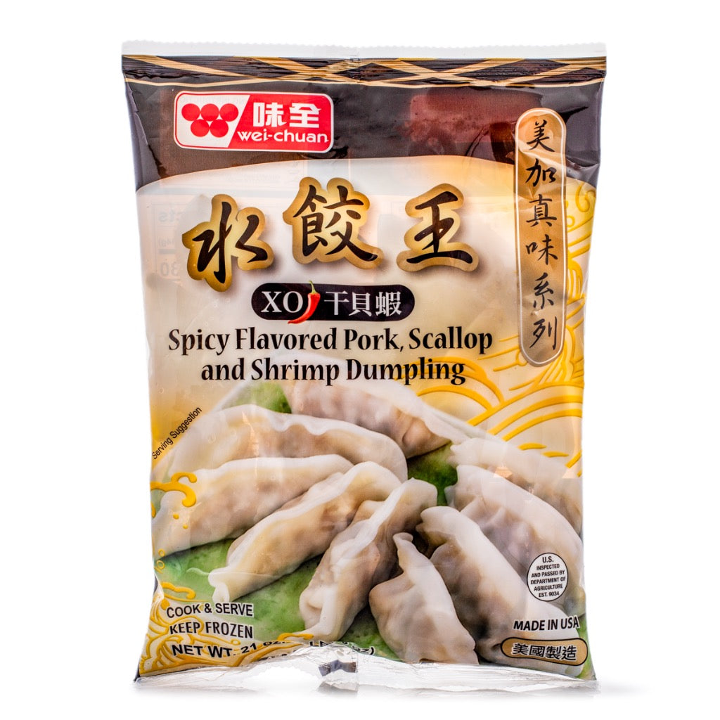 Wei-Chuan XO Spicy Pork, Scallop and Shrimp Dumpling, Frozen 21.00 oz