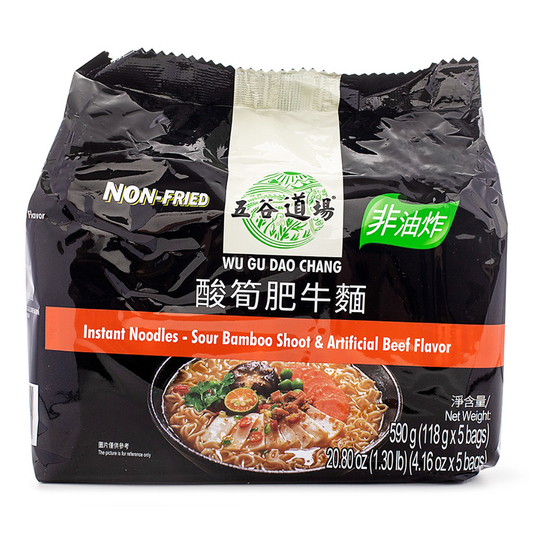 [WUGUDAOCHANG] Instant Noodles (Beef) 80g x 5ct