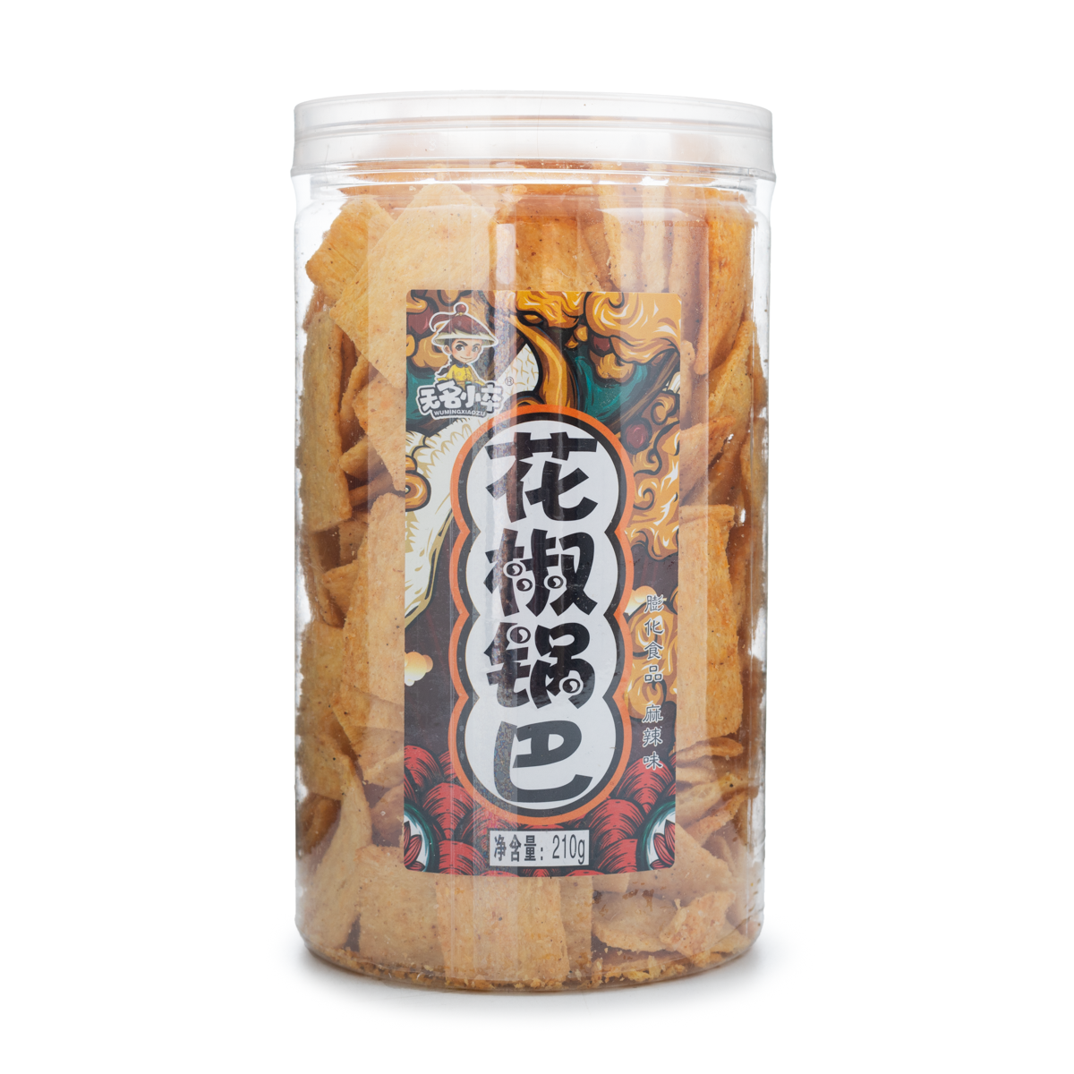 WuMingXiaoZu Crispy Rice Chip with Sichuan Pepper (Spicy Flavor)