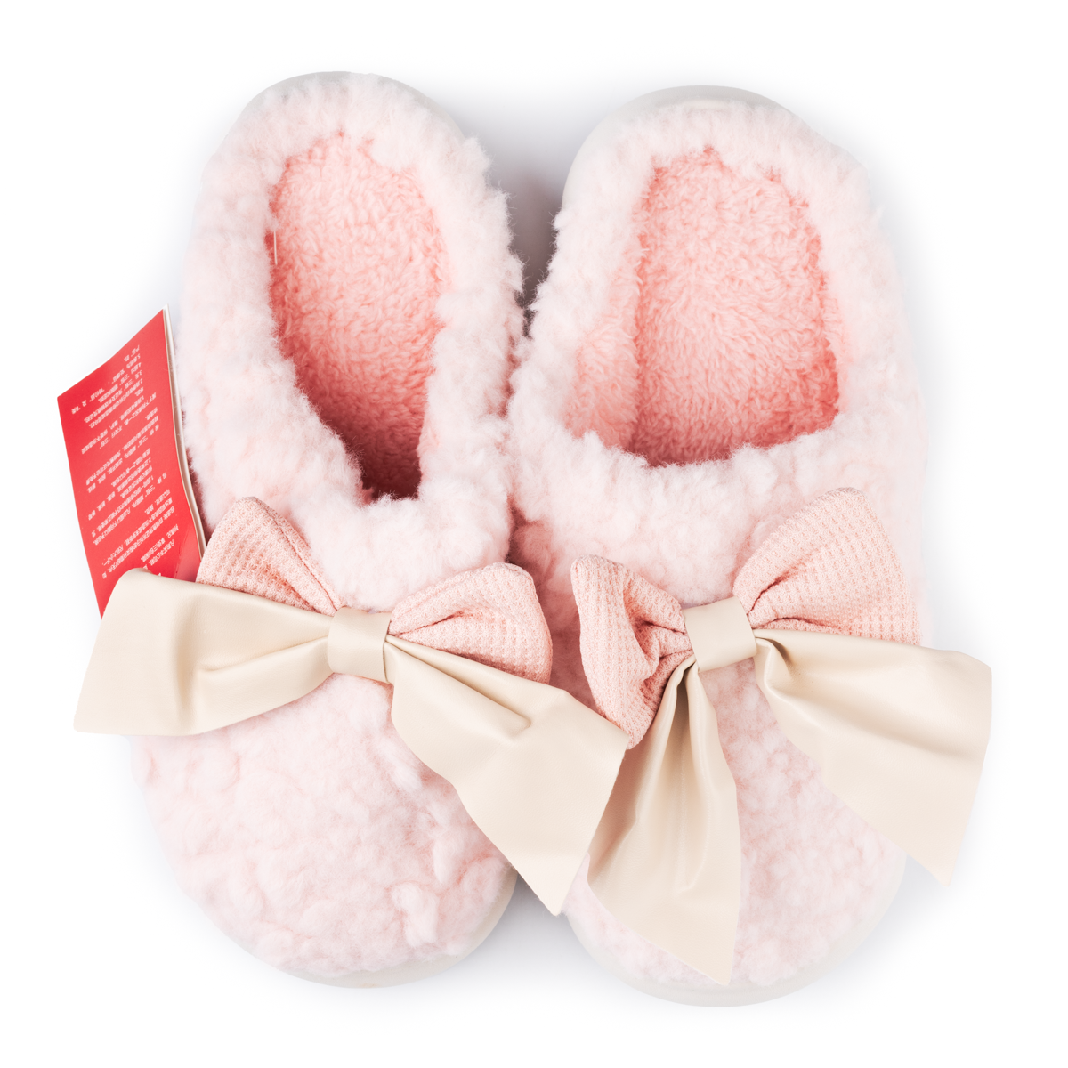 Yanosaku Japanese Cloud Platform Cotton Slippers Macaron Pink 38-39