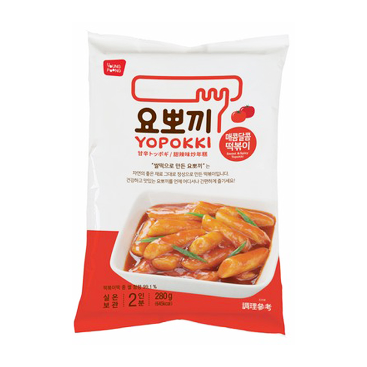 Yopokki Sweet & Spicy (2 Servings)